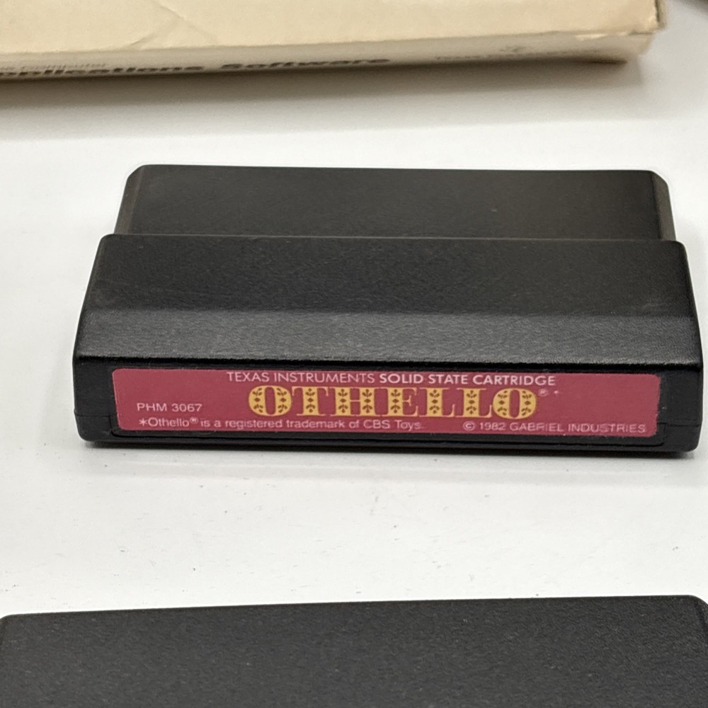 Texas Instruments Computer 99/4A, Untested, W/ Power Adapter & Car Wars, Othello