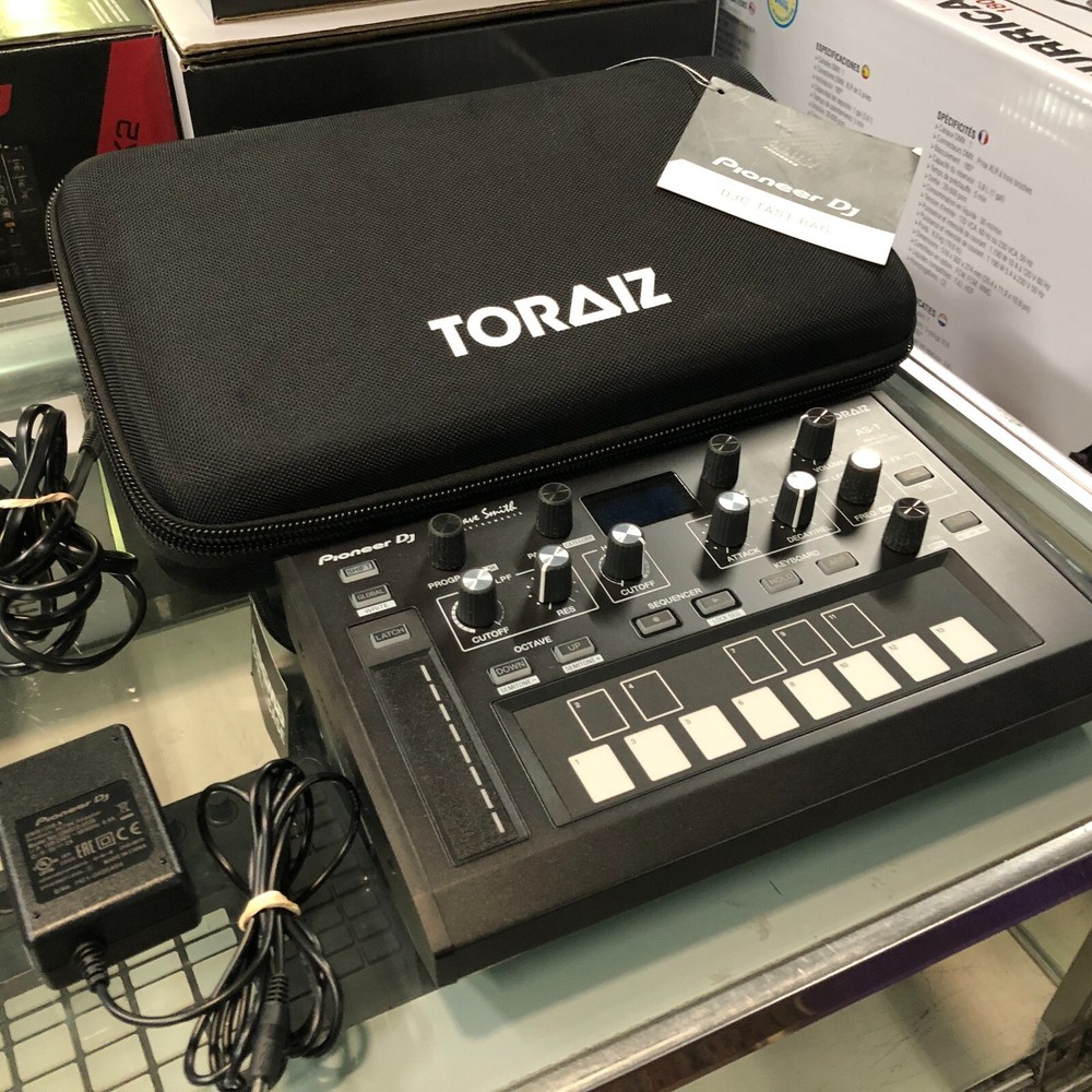 Pioneer DJ Dave Smith/DSI Toraiz AS-1 Analog Synthesizer with EVA Case Bundle