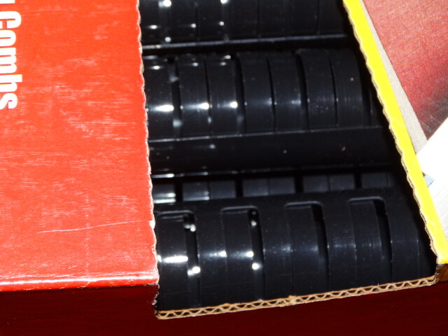 Ibico CombBind Binding Spines, 1" Spine, 200 Sheet Capacity, 48 Pieces