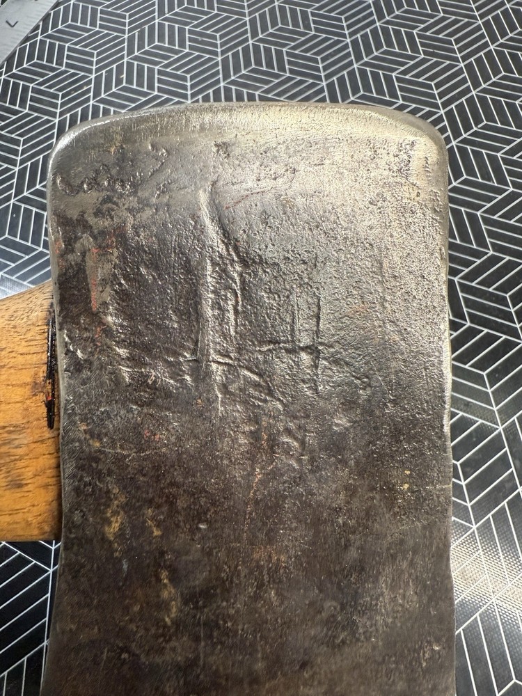 Vintage Axe Head On A Hatchet Handle - Unknown Brand