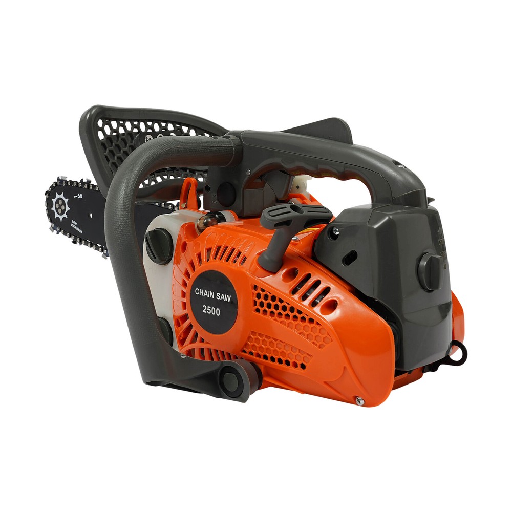 25.4cc 2-Stroke Petrol Powered Engine Chainsaw Top Handle Chainsaw Manual Start