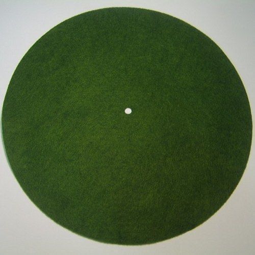 Edison Disc Phonograph 11.5" Light Green Turntable Felt