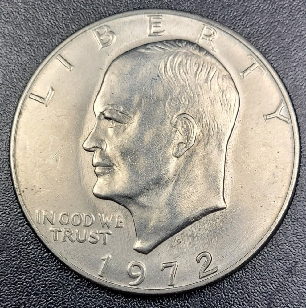 1972-D Ike Eisenhower Dollar Inv#Z540