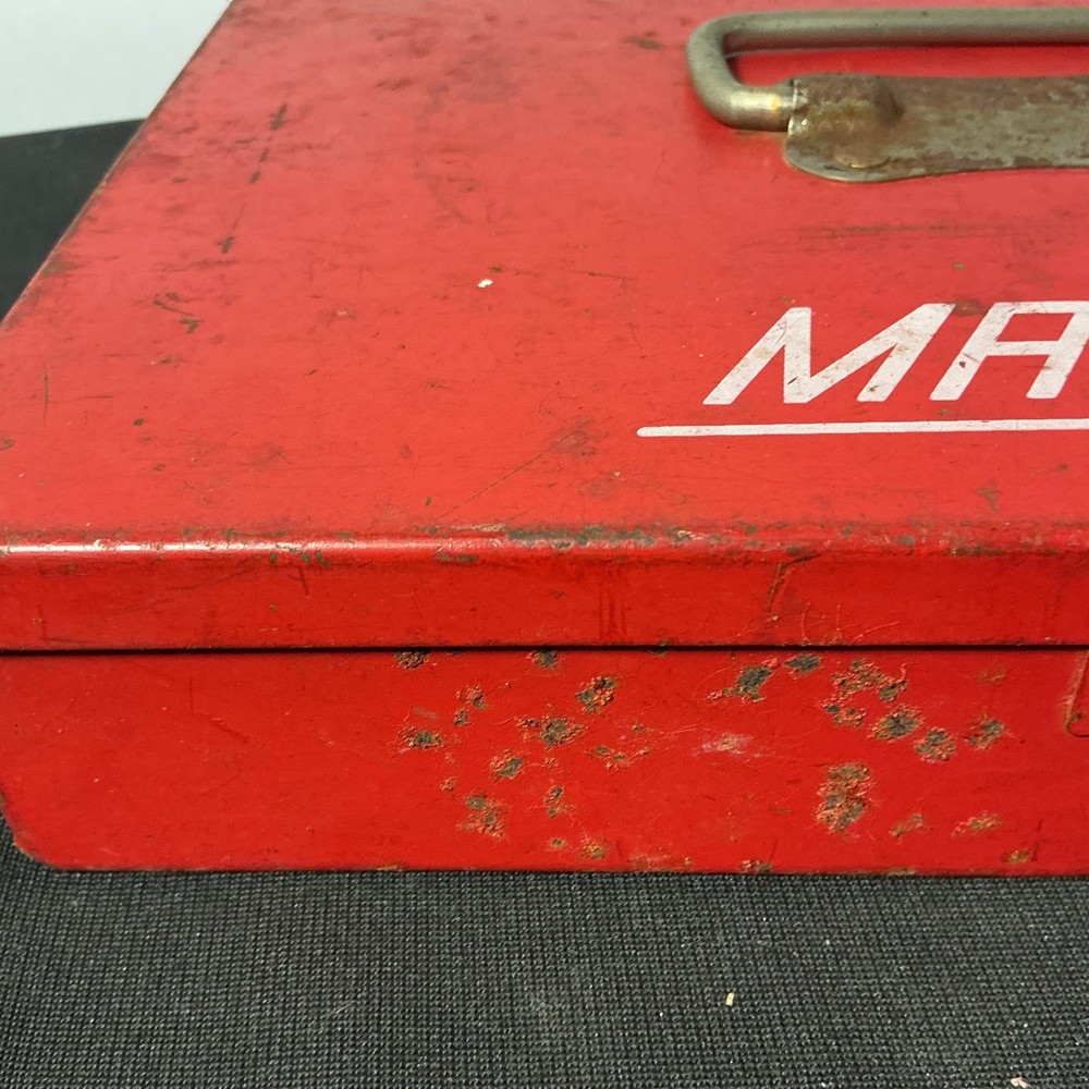 Vintage MAC TOOLS Mini Tool Box 10.5” X 7” X 2”