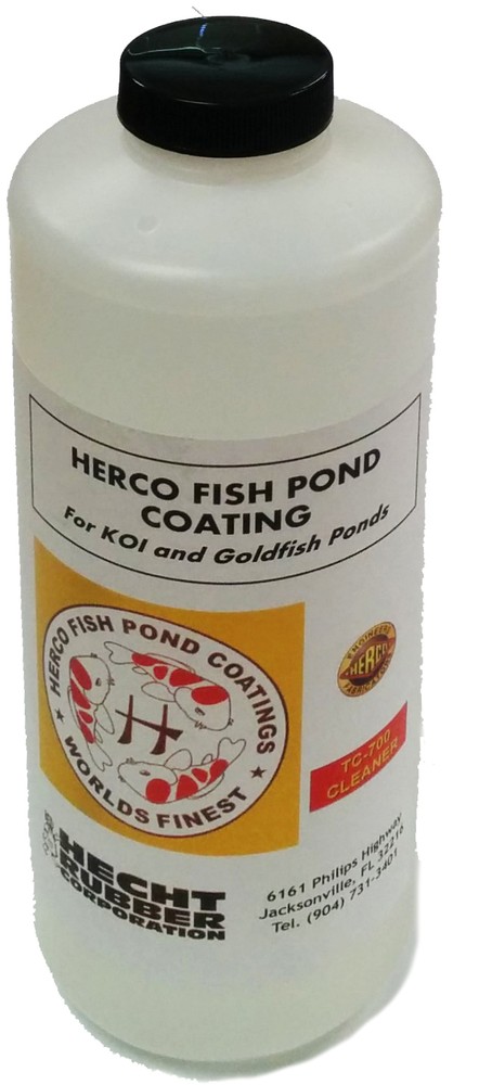 1 Quart CLEANER for HERCO Fish Pond Coating