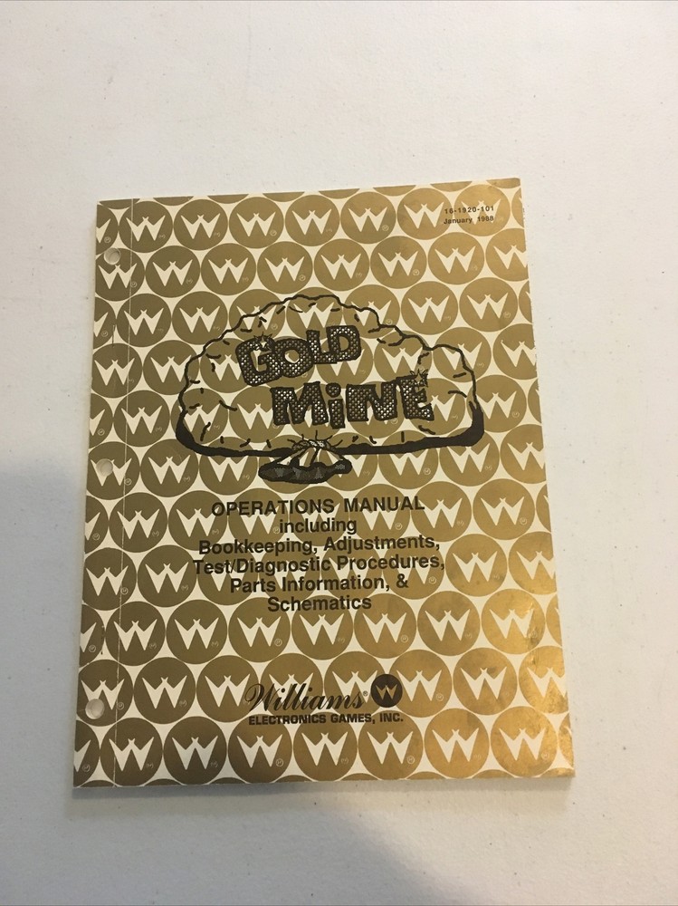 williams gold mine operation manual