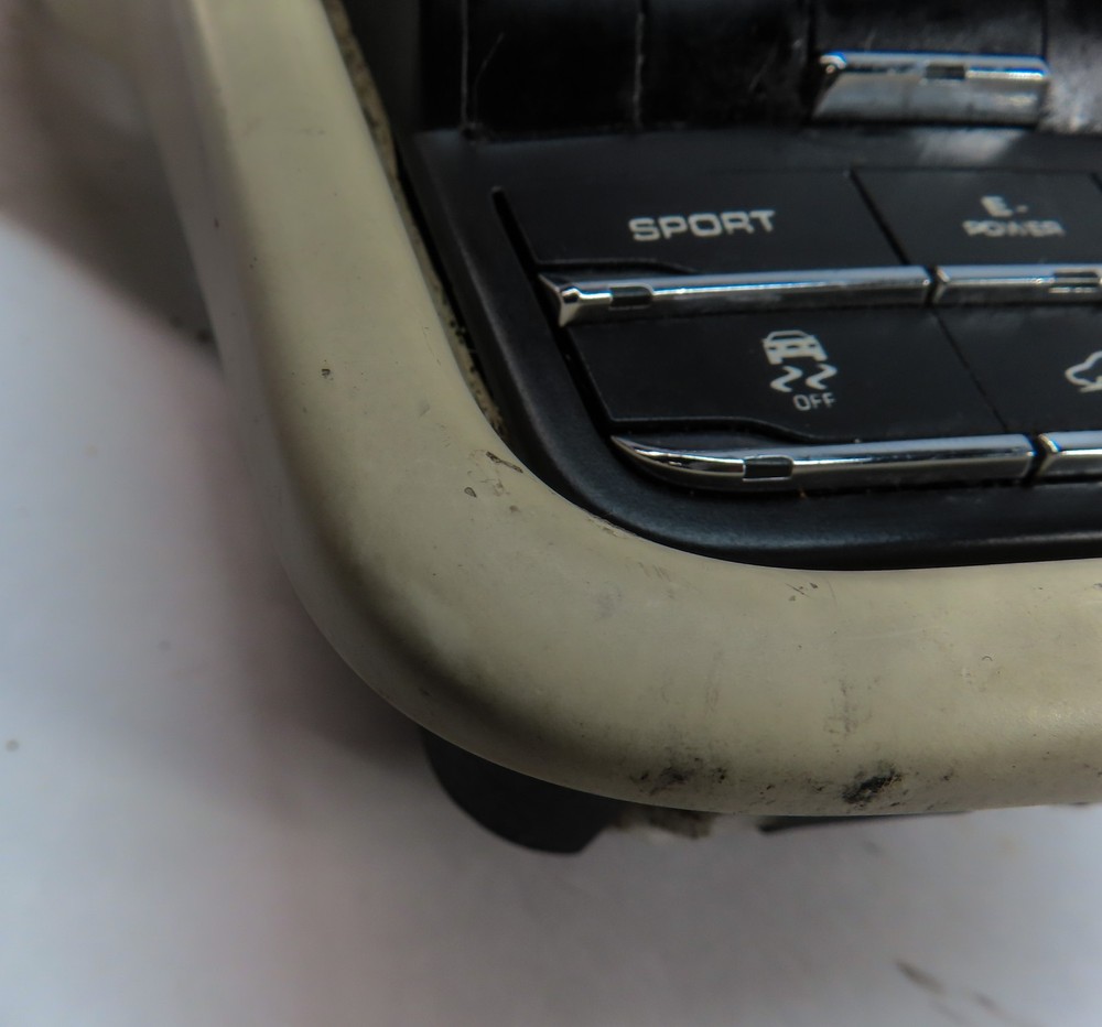 2012 PORSCHE CAYENNE (958) FRONT CENTER CONSOLE MULTIFUNCTION CONTROL PANEL