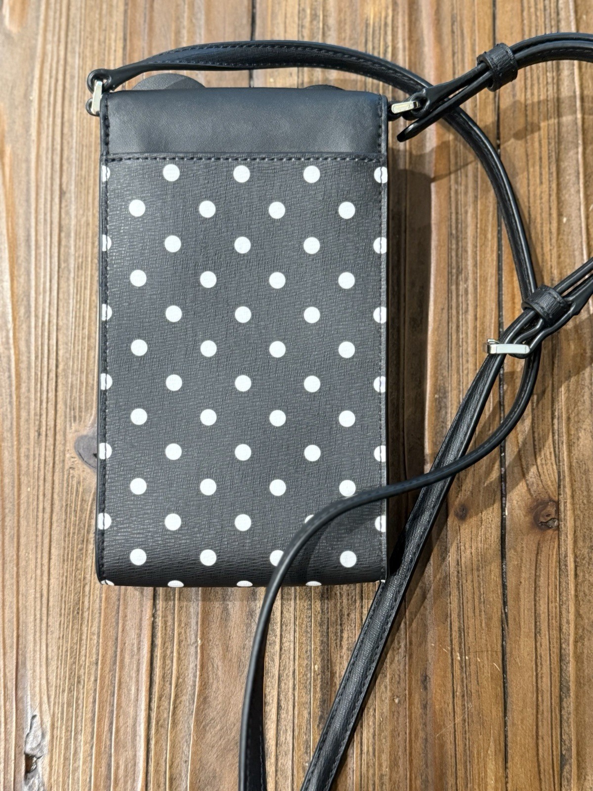 Kate Spade Disney X Minnie Mouse North South Phone Crossbody Purse Bag New WOT