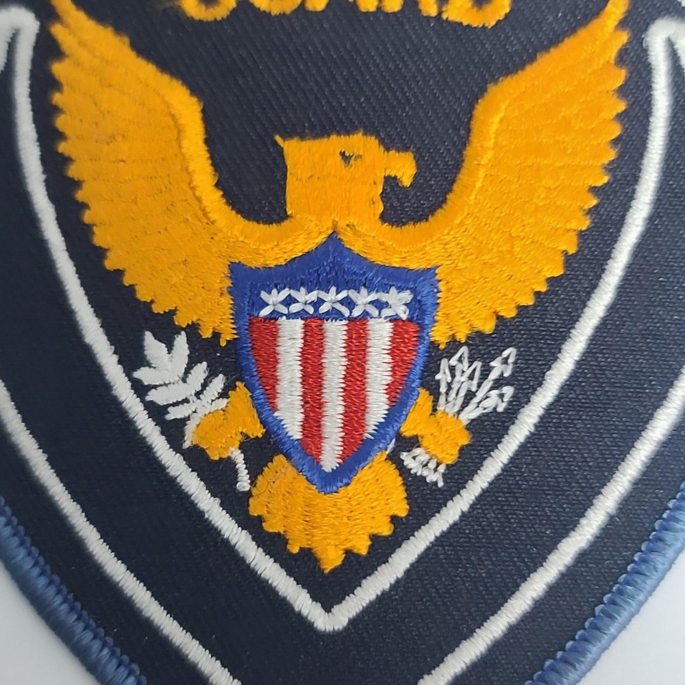 Security Guard Crest Eagle with USA Crest Security Officer Patch