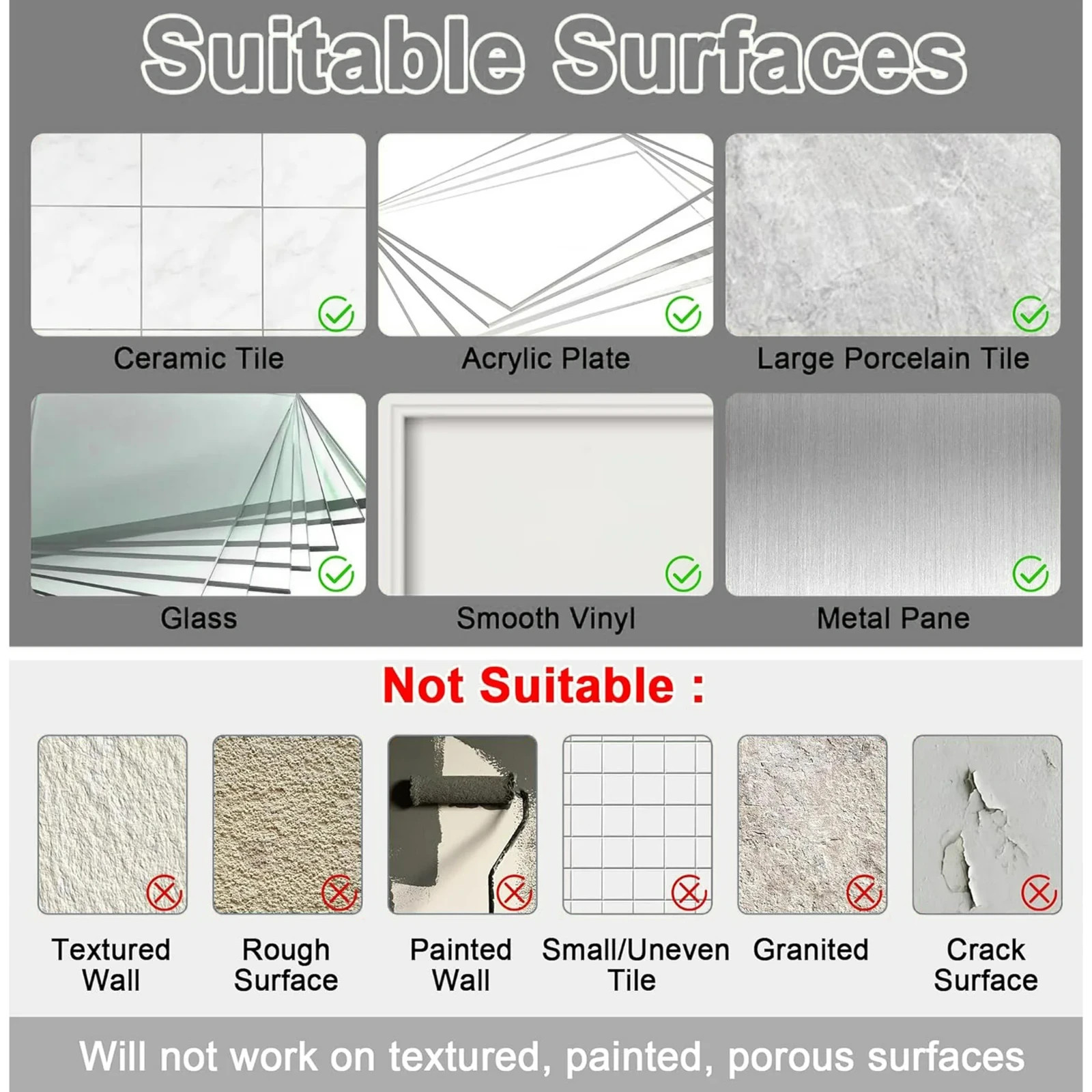 2PKS Helping Handle for Shower Suction Grab Bars for Bathroom Portable Safety