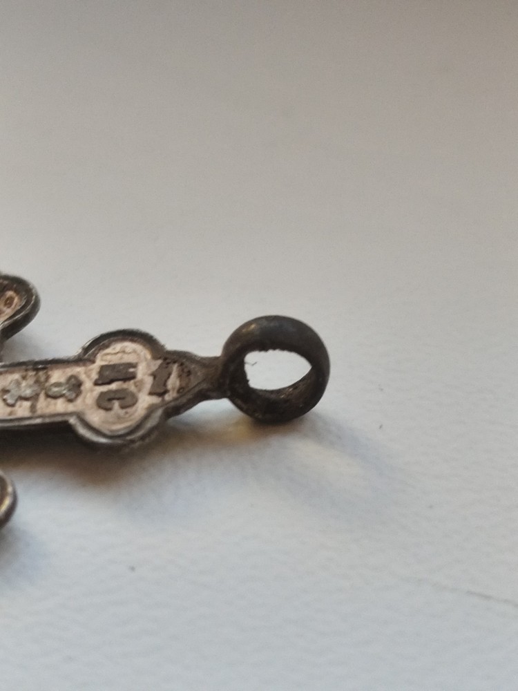 Rare Cross Russian Empair silver 84