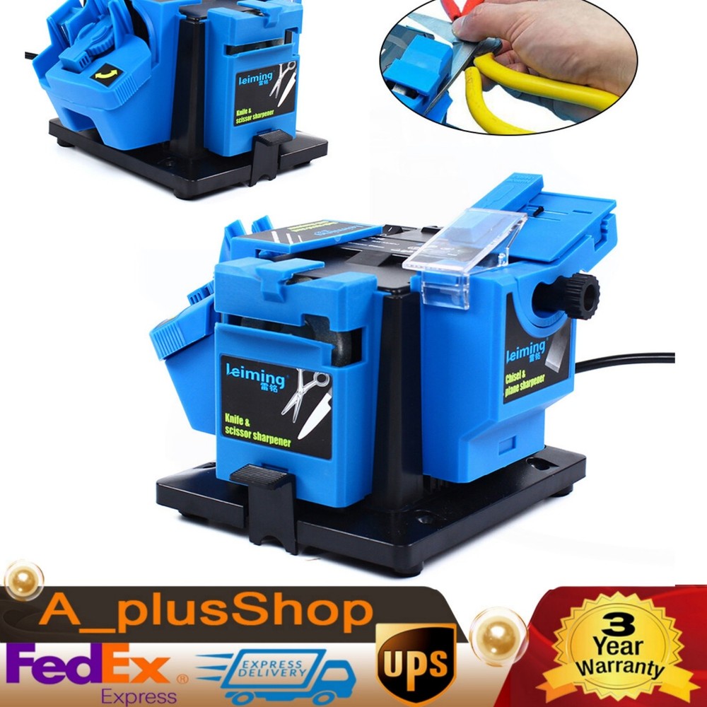 Electric Drill Bit Sharpener Multifunction Scissor/Knife Drill Sharpening Tool