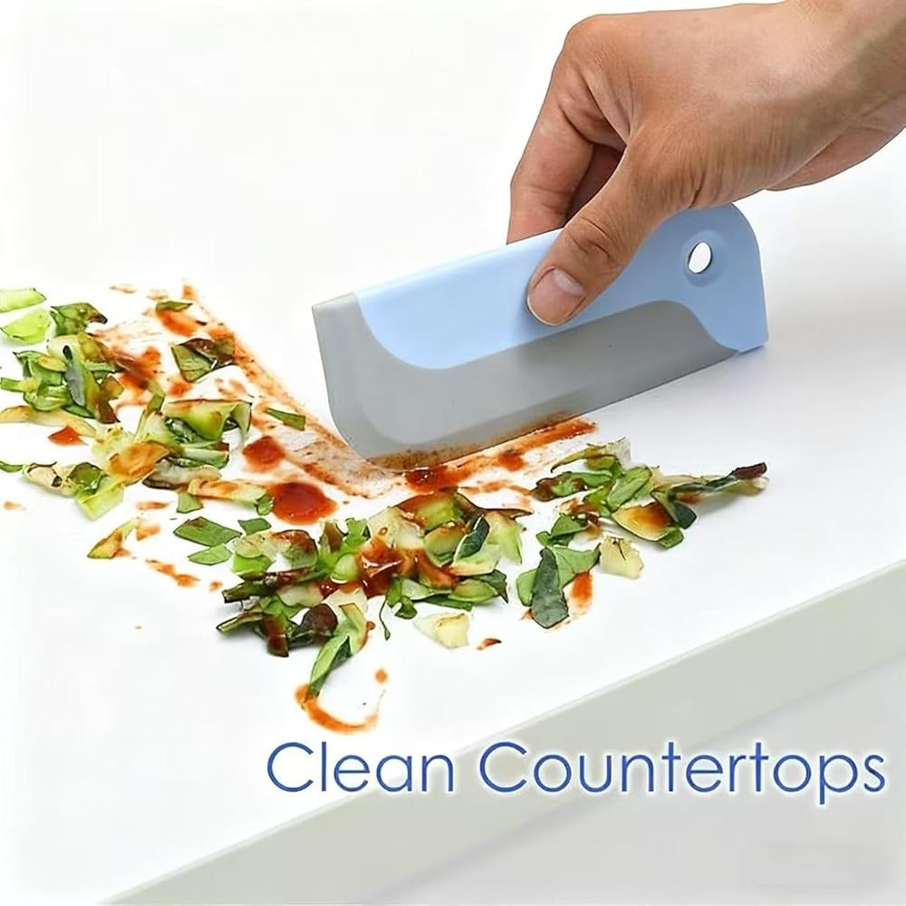 ouy Small Rubber Squeee, Kitchen Sink Squeee for Counters and