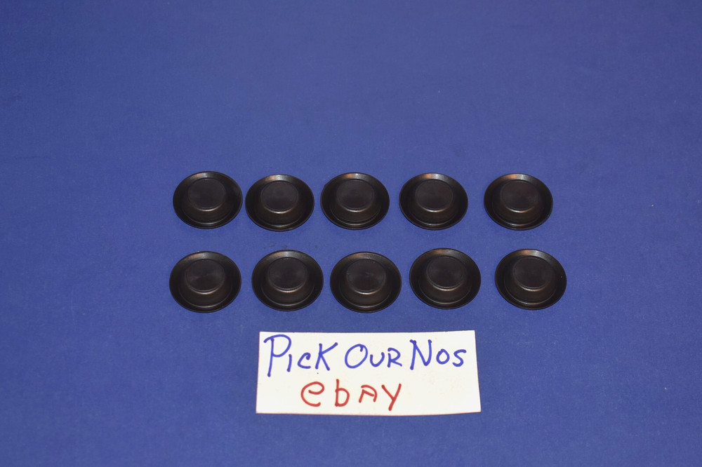 10 Plastic Plug Buttons Fits Hole Size 7/8" Universal Application