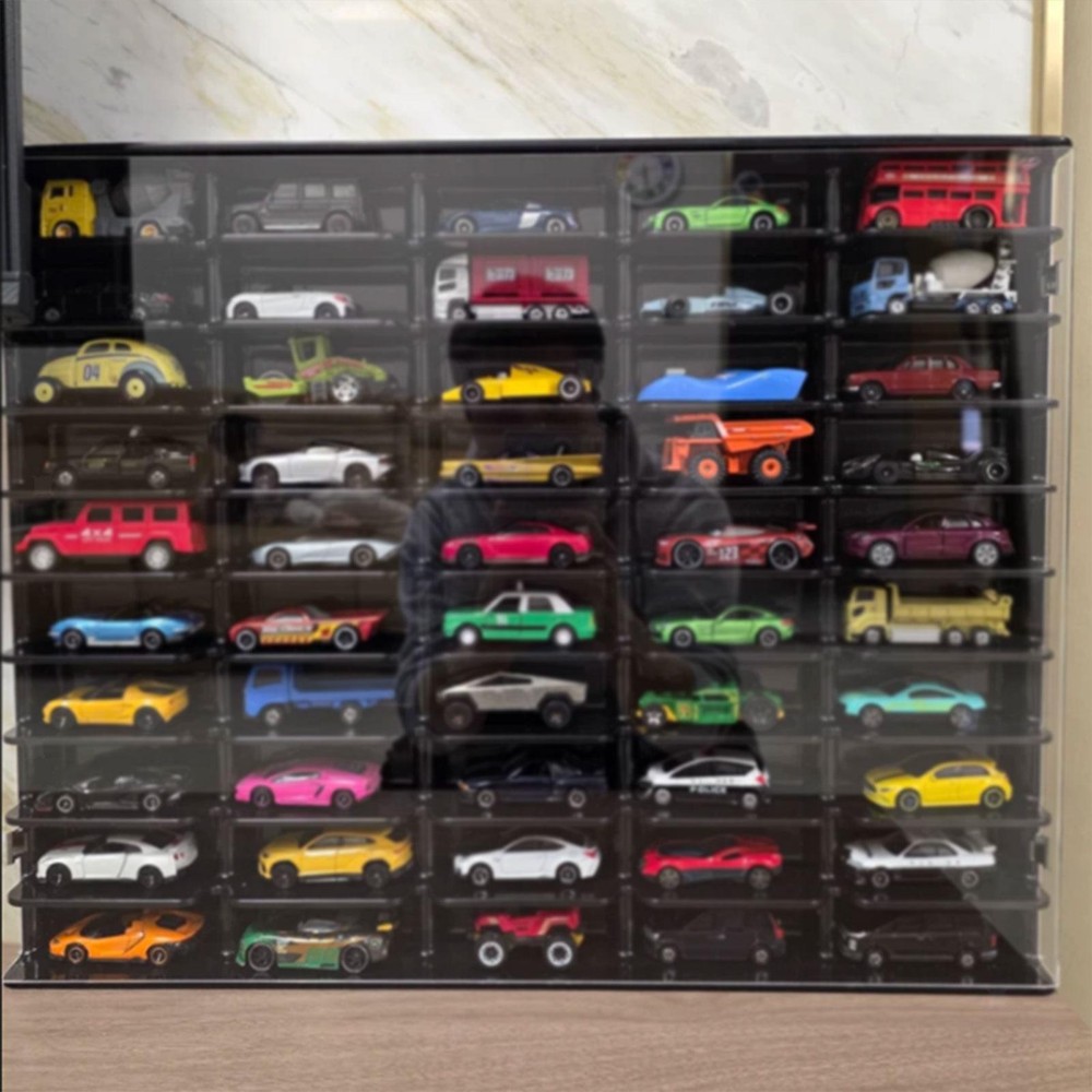 1/64 Model Car Storage Display Case Protective Durability Organizer Case