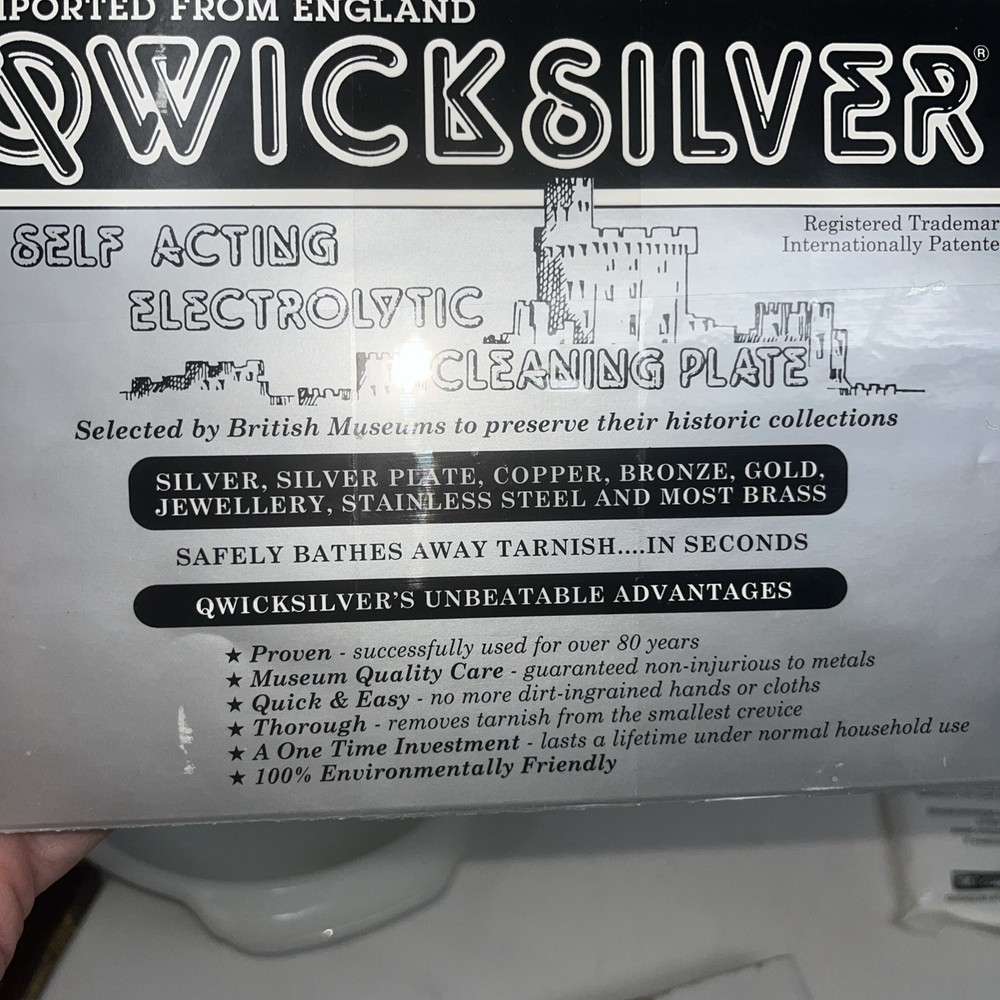 Quick Silver Electrolytic Tarnish Cleaning System