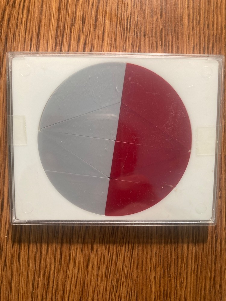 Six Plastic Tangrams