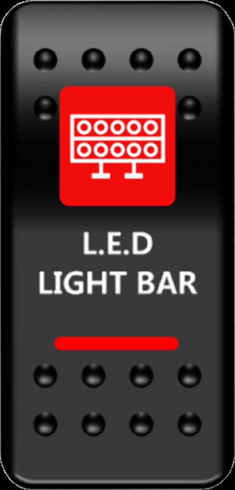 MOOSE UTILITY DIVISION 2106-0446 SWITCH ROCKER LIGHTBAR RD