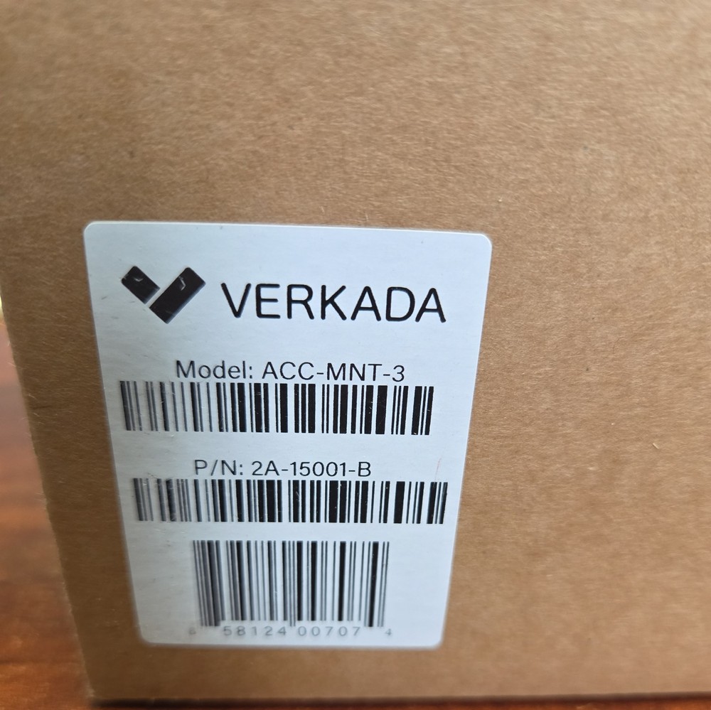 VERKADA ACC-MNT-3 SHAPE CAMERA MOUNT WHITE