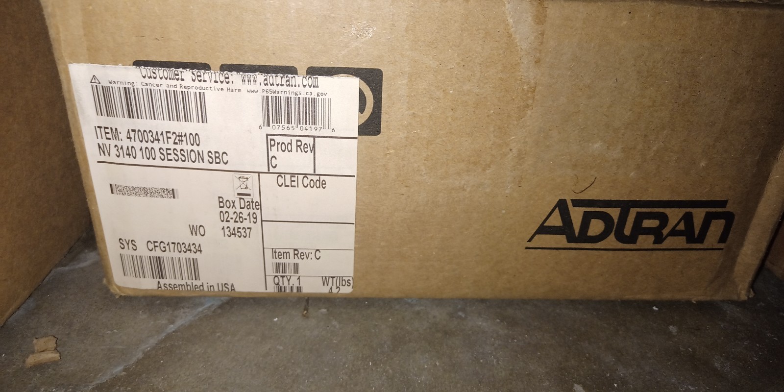 Adtran 3140 NetVanta 3-Ports Switch SBC Router 4700341F2#100  NEW/NIB/NOB!!