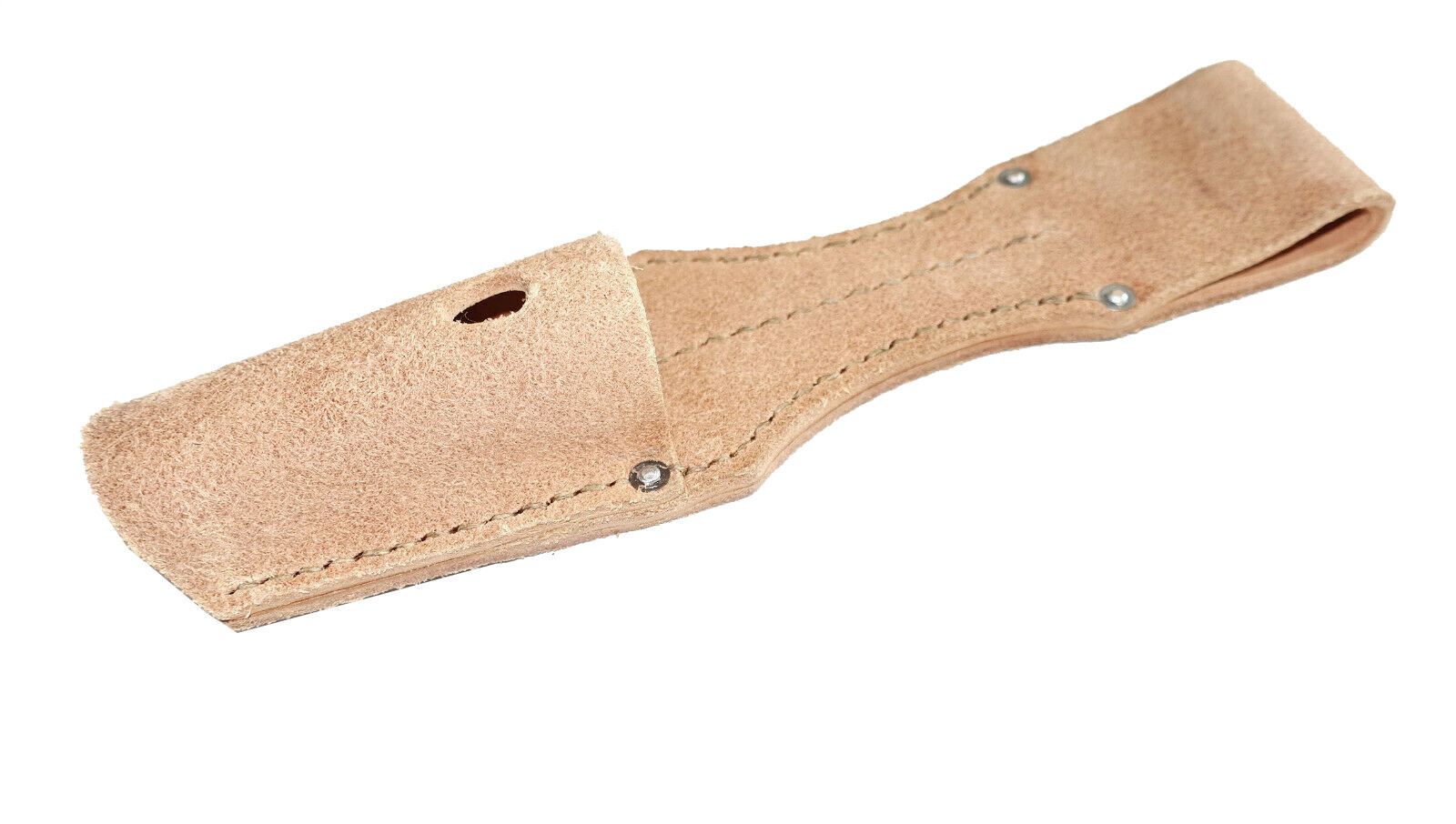 WWII Era German K98/G98 Mauser Rifle Natural Leather Bayonet Frog - ROUGHOUT