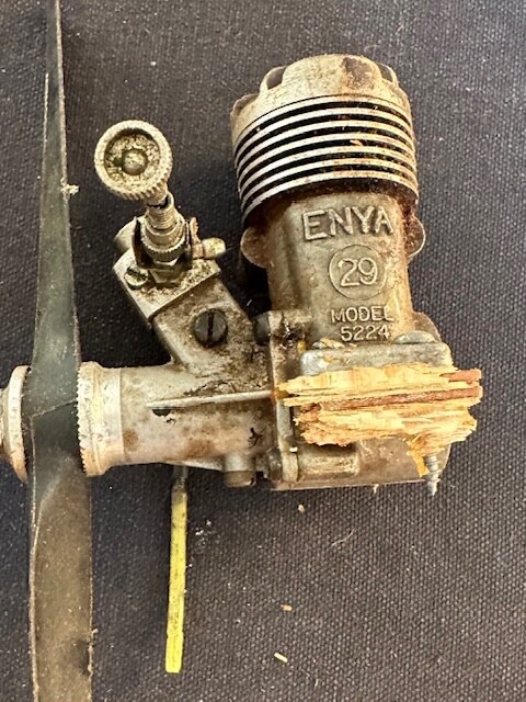 Antique Classic Model Airplane Engine