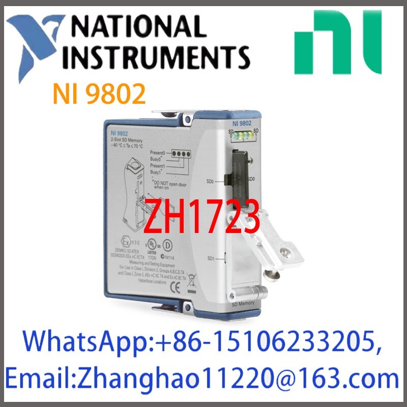 NI-9802 Secure Digital Removable Storage Module for cRIO