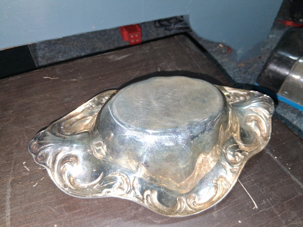 Sherdan Silver Plated Cup And Serving Dish