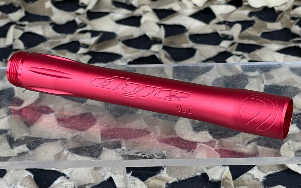 NEWDye UL-I Barrel Back - Autococker Threaded - Dust Red