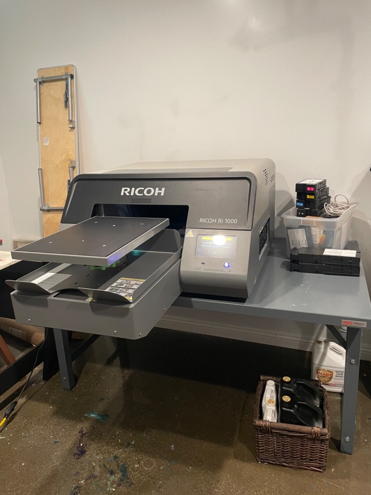 Ricoh RI-1000 DTG Printer 