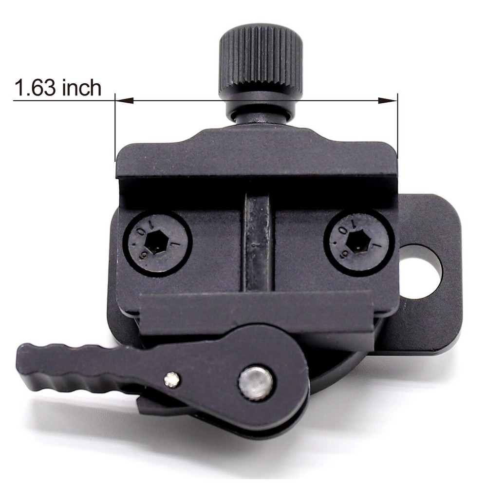 Multi_Function Bipod Adapter QD Picatinny Rail Mount Swivel Stud