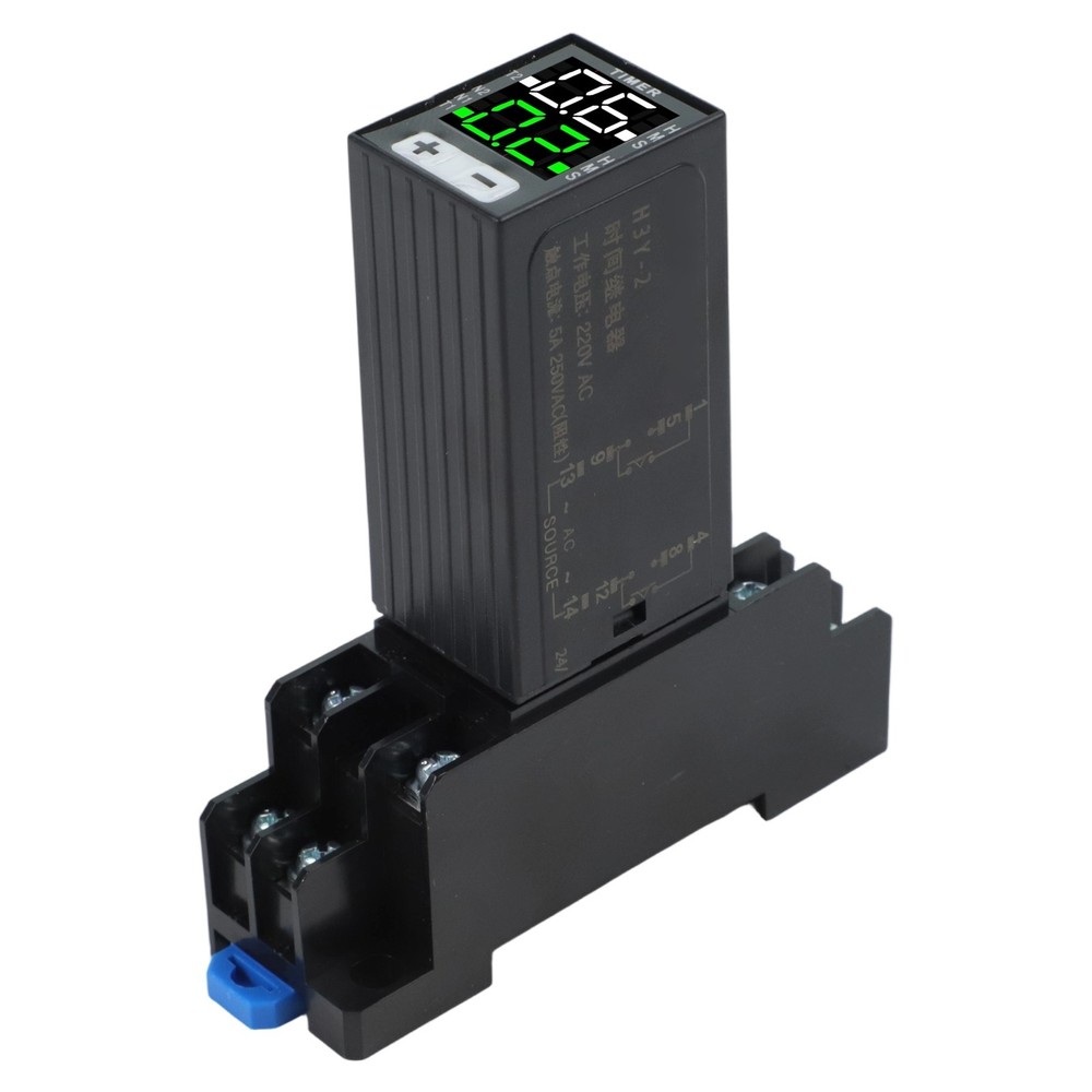 Reliable Timer Relay 220V with Robust Construction for Electrical Projects