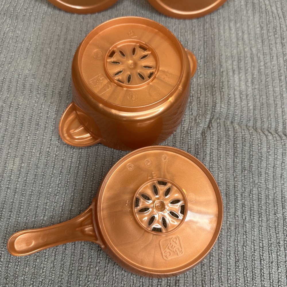 Step 2 Pretend Play Kitchen Replacement Interactive Dishes Boil Copper Pot & Pan