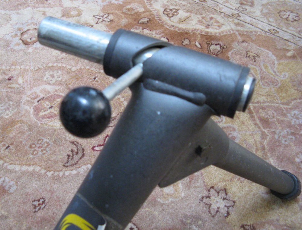 CycleOps Foldable Bicycle Trainer Stand with Resistance Adjustment.