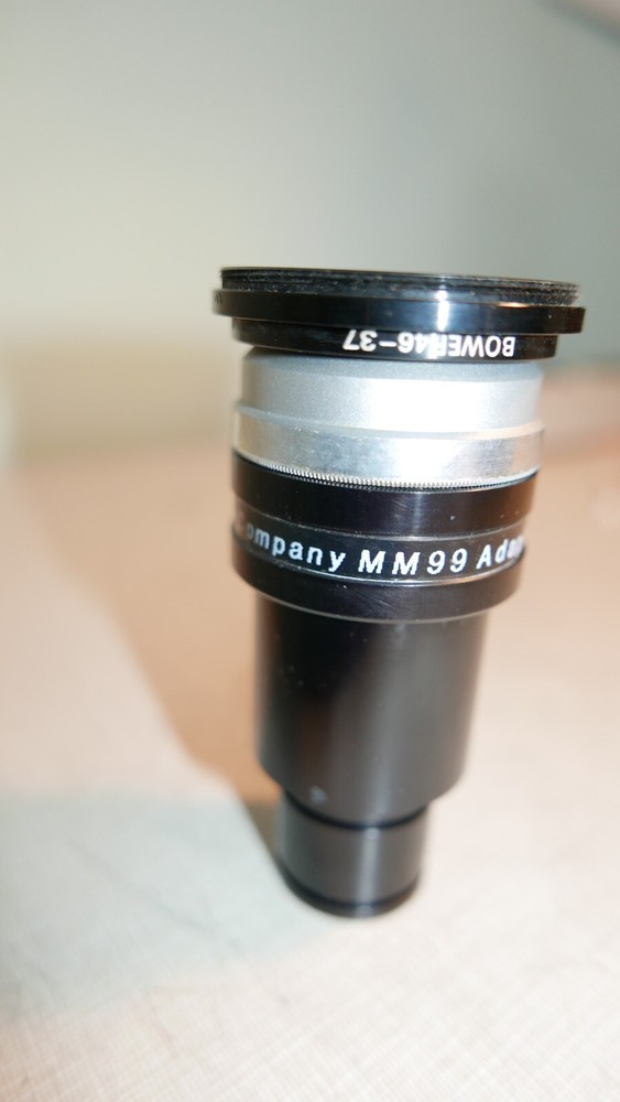 Martin Microscope MM99 Camera Adapter with Bower 52-46 Ring