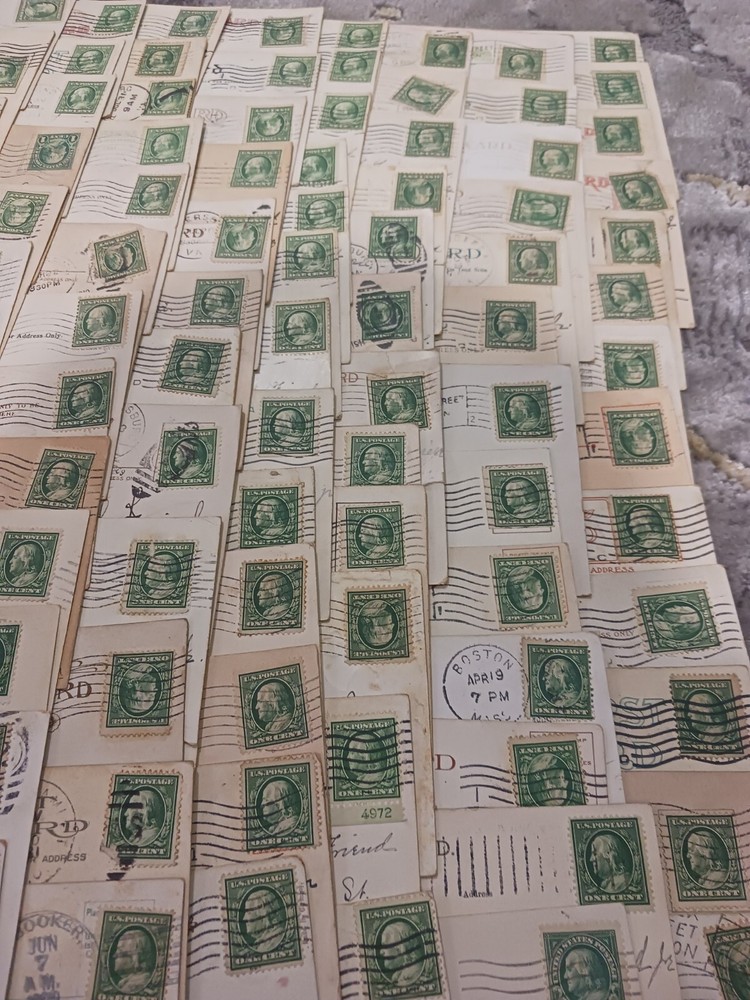 1 Cent Franklin Stamps