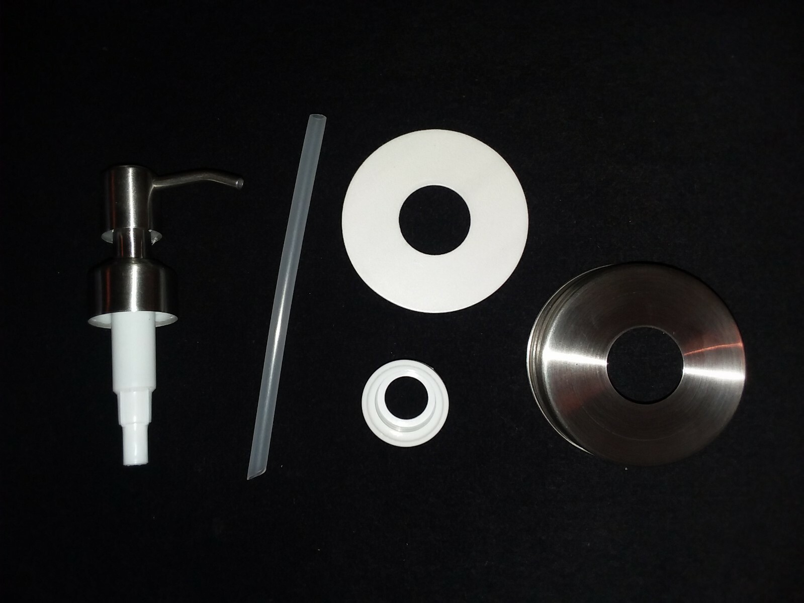 SOAP Pump DISPENSER ~ BALL Mason Jar ~ STAINLESS STEEL Gift ~ PINK PURPLE GLASS