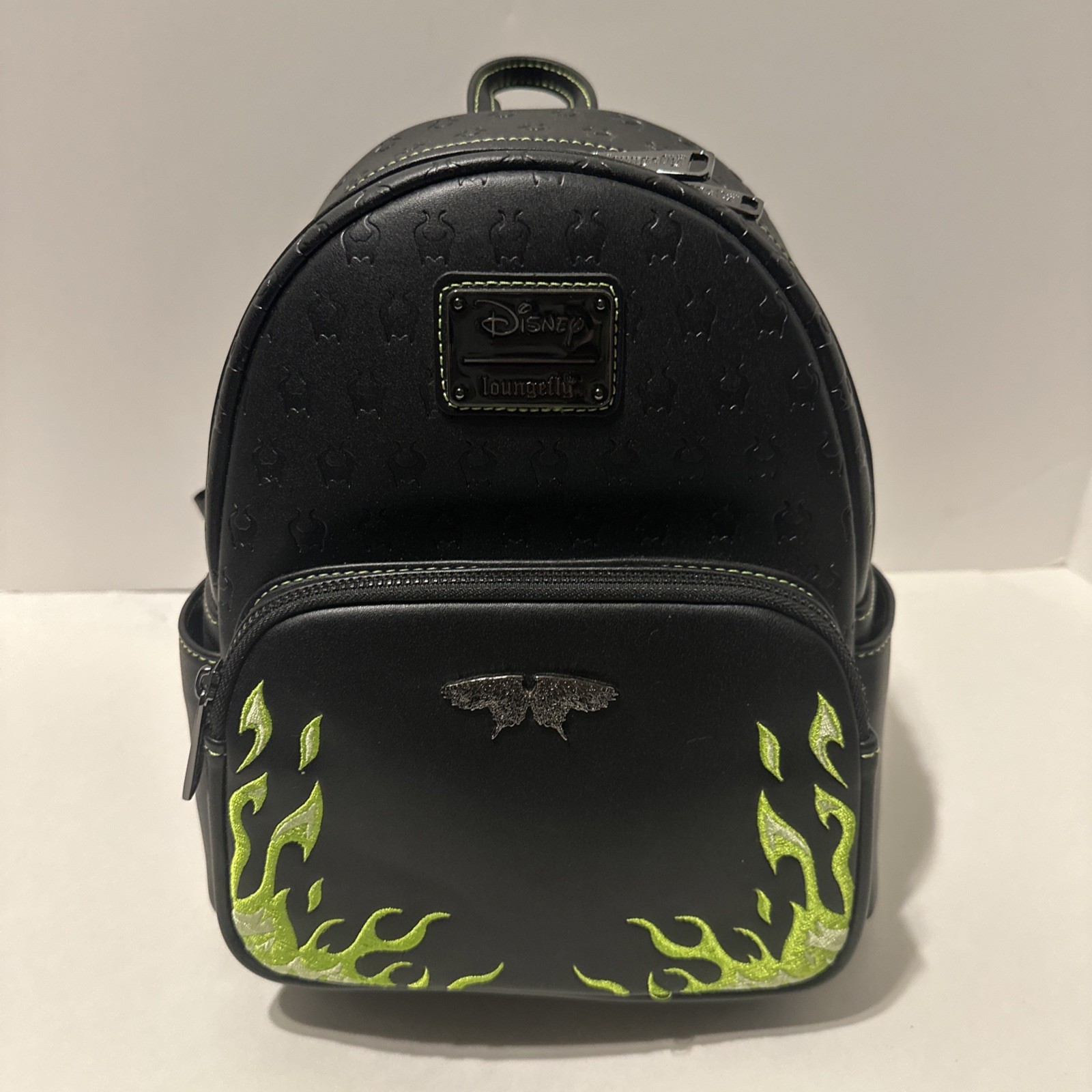 Exclusive Maleficent All Over Print Fire Loungefly Backpack NWT