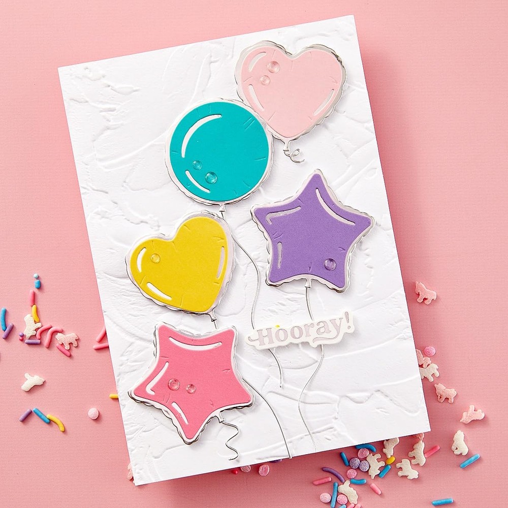 Embossing Folder, Plaster, Birthday Bash