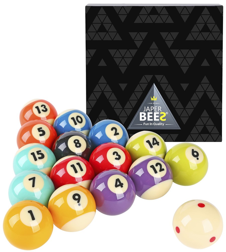 Billiard Balls Set Standard Pool Balls Complete Kit