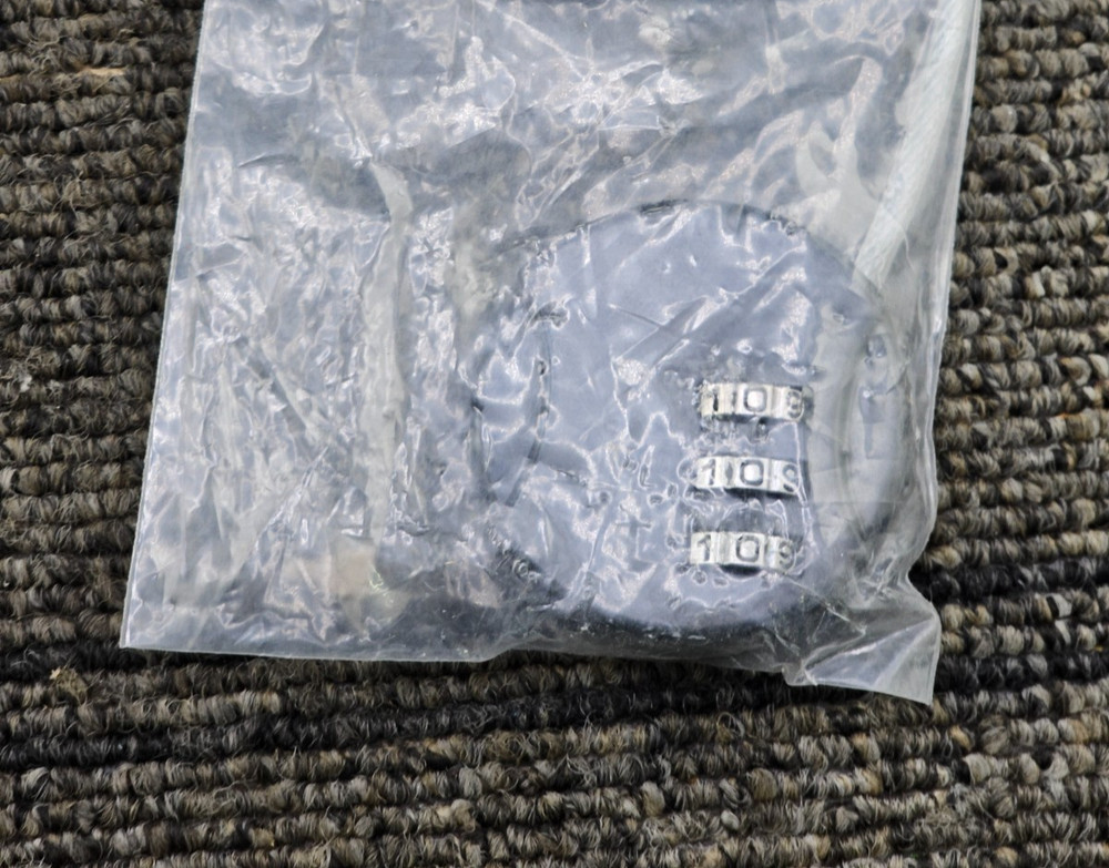 (QTY 4) 3-digit Combination Retractable Cable Security Locks Resettable - Black