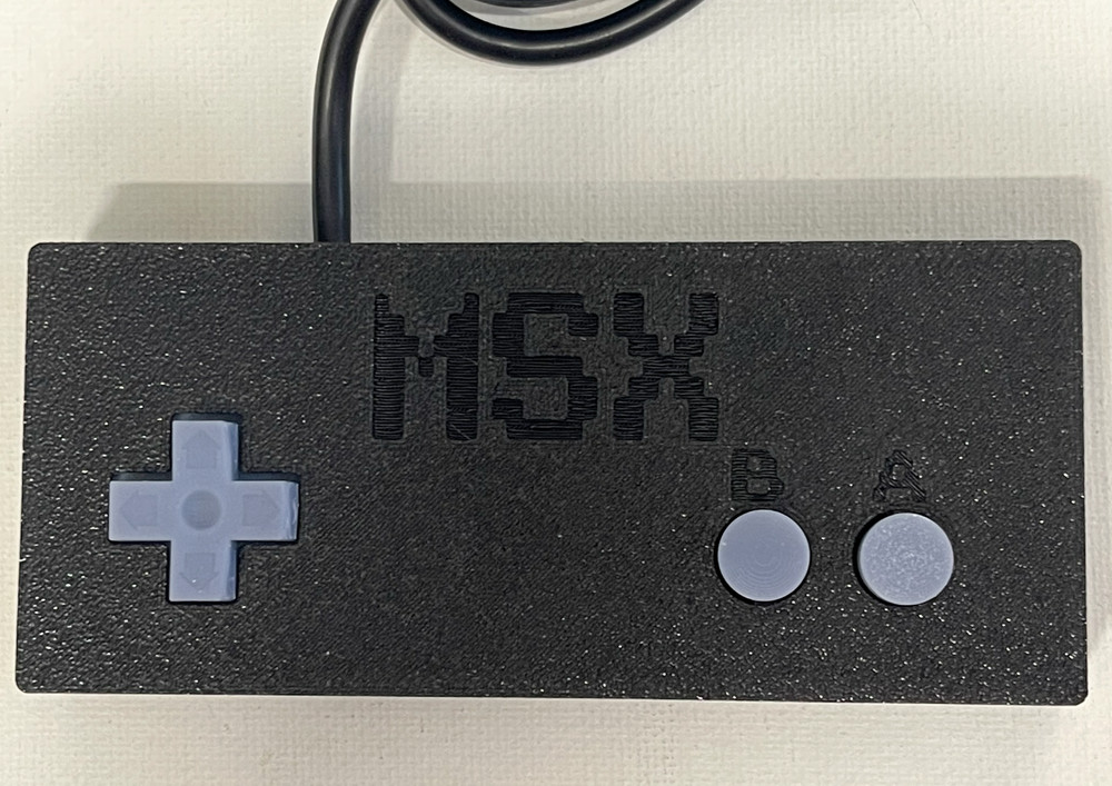 MSX 2 Button Gamepad Controller Joystick Works with Contra / WonderBoy Free Ship