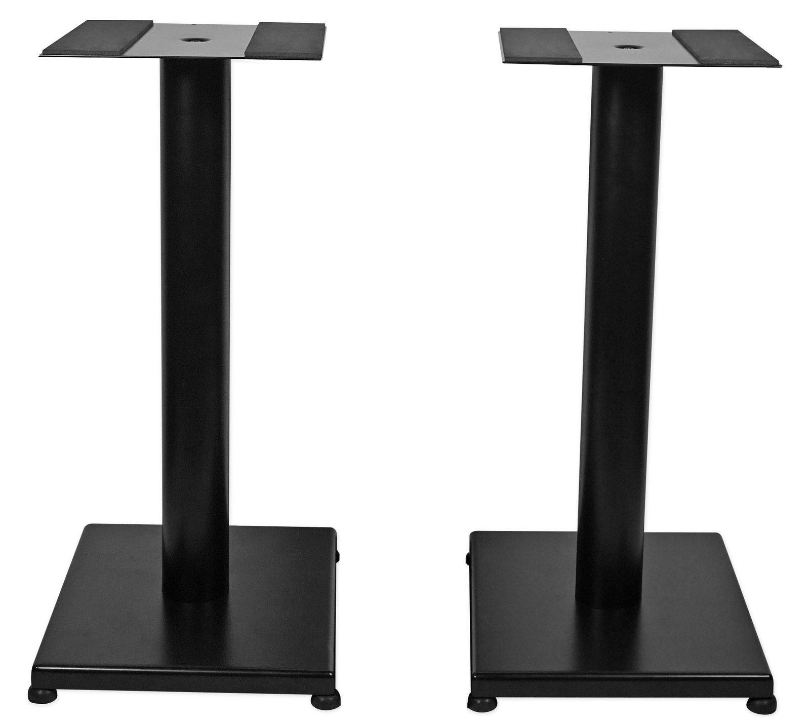 Pair Rockville RS21B 21" Steel Bookshelf Speaker/Studio Monitor Stands - Black