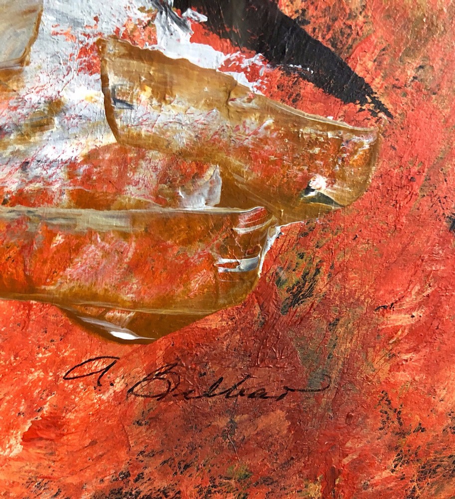 Abstract expressionist form #2 by A. Bilbar