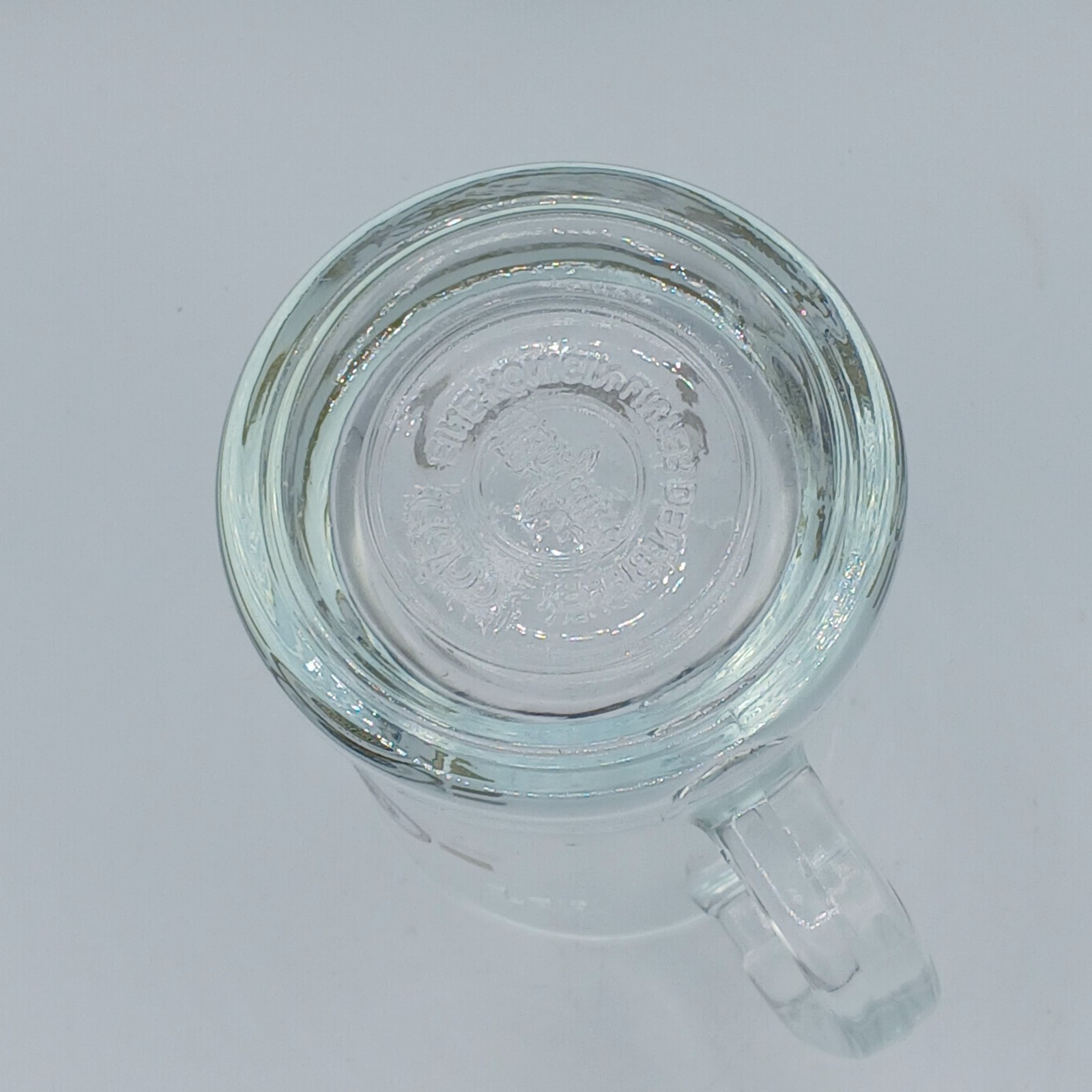 Warsteiner Glass Beer Mug Stein .2L Eine Konigin Unter Den Bieren Das Einzig