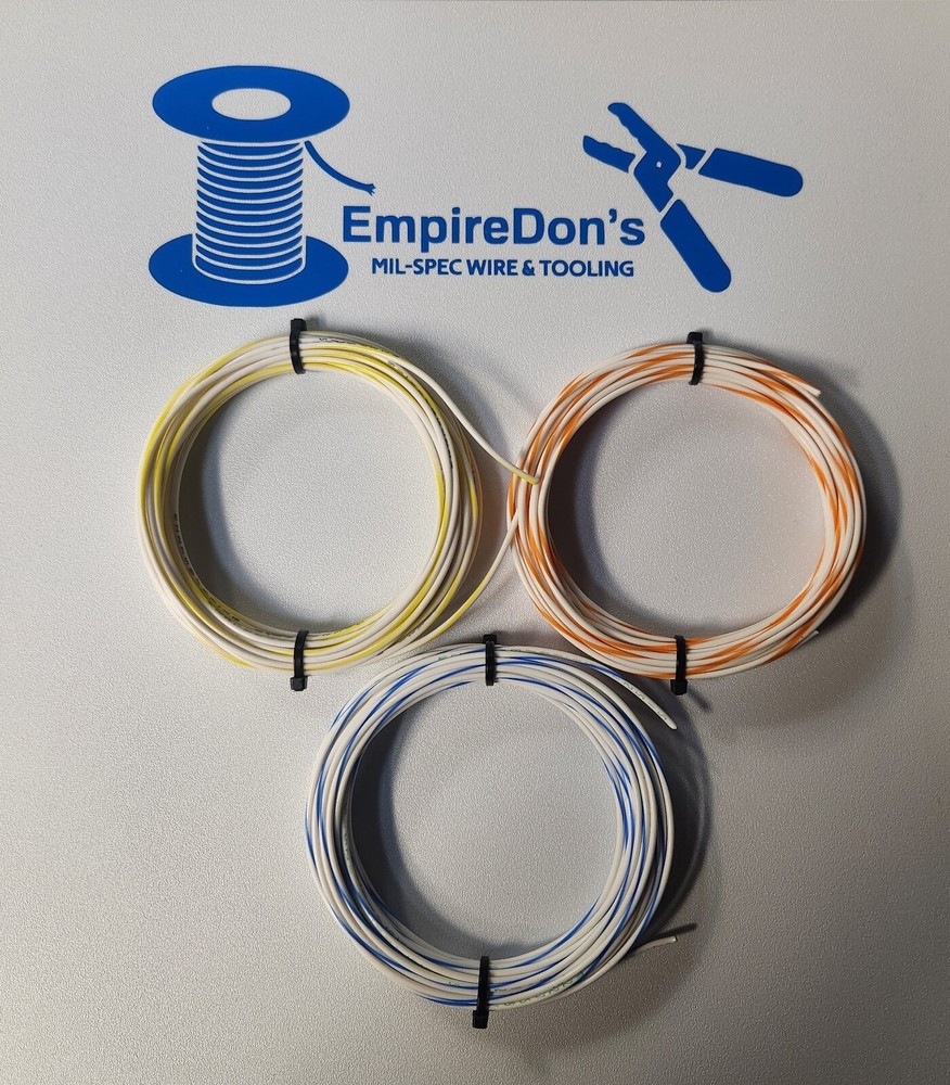 16 AWG Mil-Spec Wire (PTFE)  Stranded Silver Plated Copper, 75 ft
