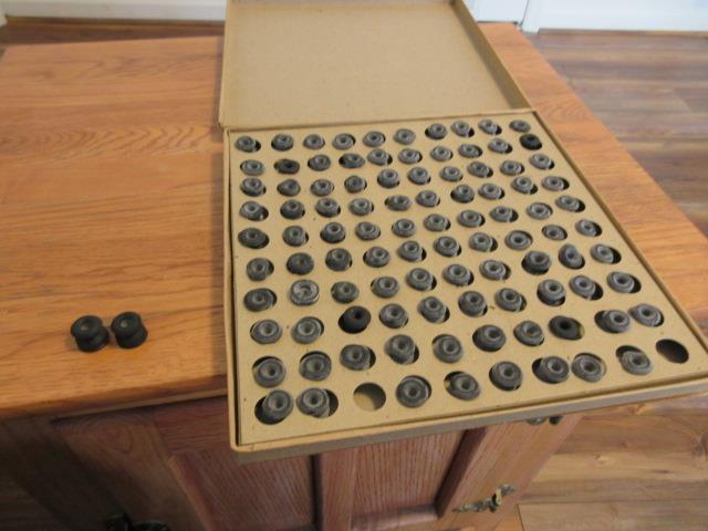 Vintage M-300 Rubber Ear Inserts for WWII Military HS-30 Headsets 100 Pcs