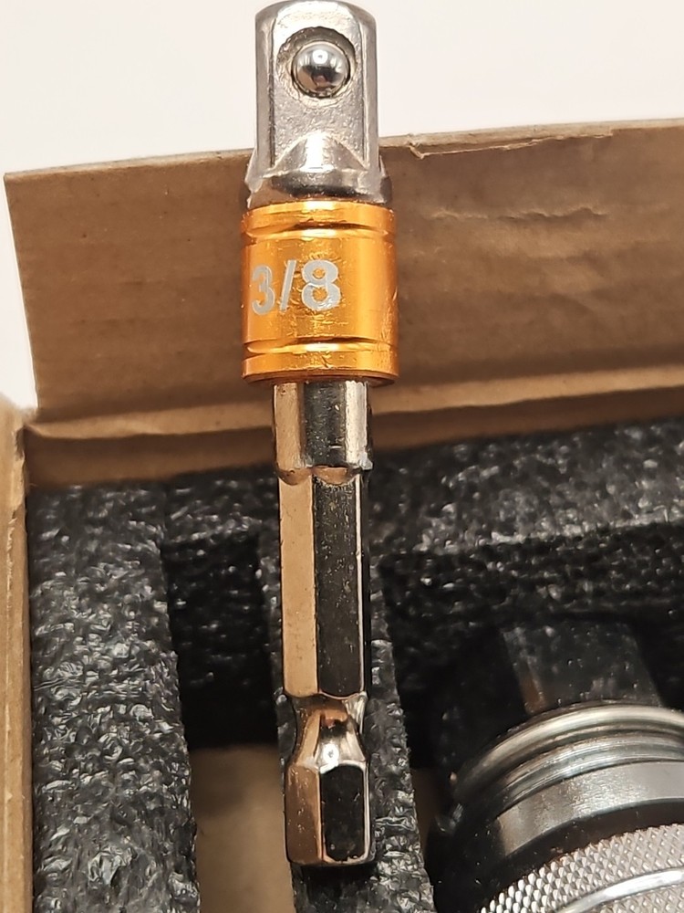 10-19mm Effecteer Adjustable Socket Tool Multifunction Wrench Sleeve Adapter Kit