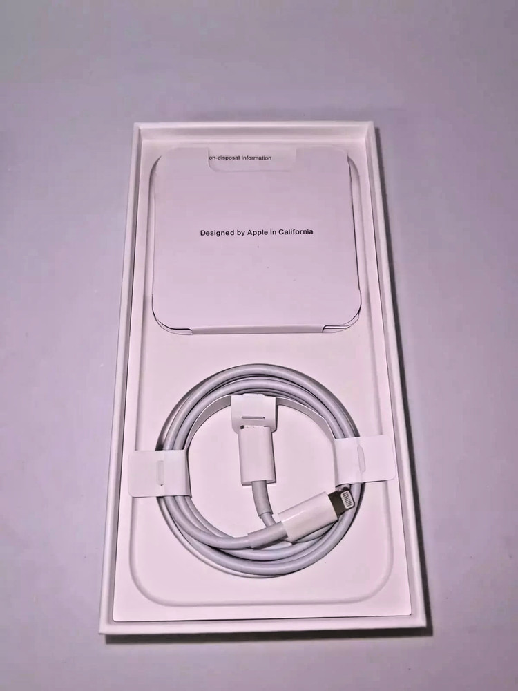 Apple iPhone 14 or 14 Plus Original Retail Box with Charger SIM Ejector & Manual