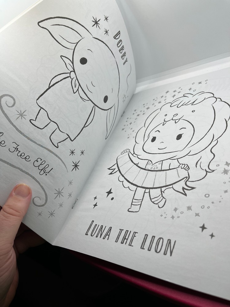 COLORING BOOK: Harry Potter Hogwart's